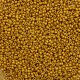 Miyuki seed beads 15/0 - Duracoat opaque toast brown 15-4460